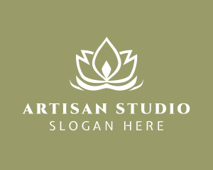 Lotus Yoga Studio logo design