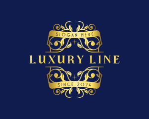 Luxury Ornamental Vine logo design