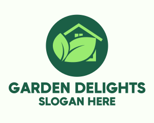 Green House Garden logo design