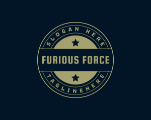 Armed Forces Star logo design