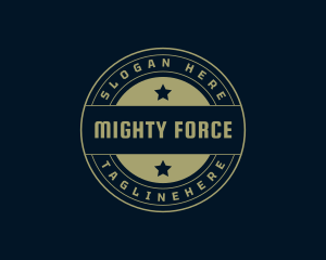 Armed Forces Star logo design