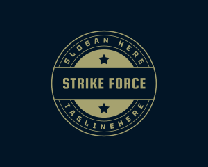 Armed Forces Star logo design