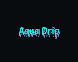 Graffiti Drip Paint logo design