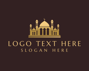 Mosque Temple Architecture logo