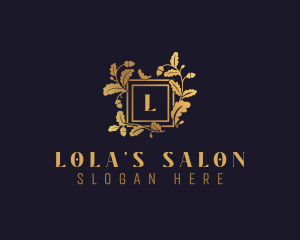 Floral Beauty Salon logo design