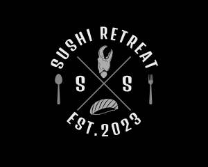 Sushi Lobster Seafood Restaurant logo design