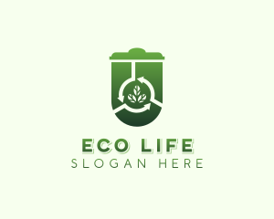 Eco Trash Sanitation logo design