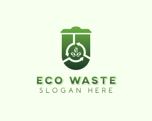 Eco Trash Sanitation logo design