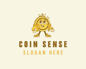 Prince Money Coin logo design