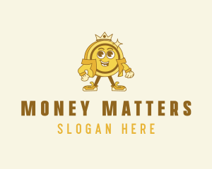 Prince Money Coin logo design