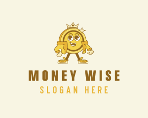 Prince Money Coin logo design