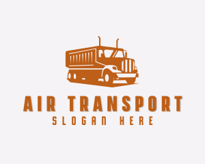 Logistics Truck Vehicle logo design