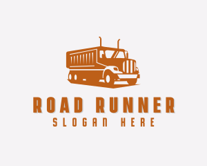 Logistics Truck Vehicle logo
