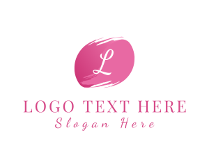 Feminine Beauty Paint Logo