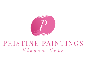 Feminine Beauty Paint logo design