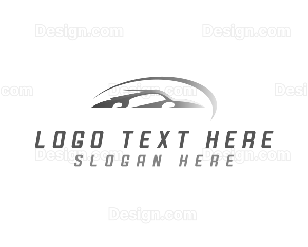 Super Car Auto Racing Logo