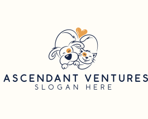 Pet Love Veterinarian logo design