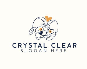 Pet Love Veterinarian logo design