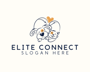 Pet Love Veterinarian logo design