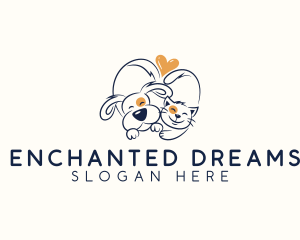 Pet Love Veterinarian logo design