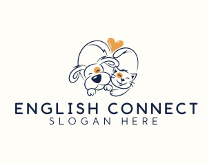 Pet Love Veterinarian logo design