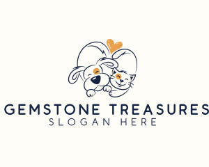 Pet Love Veterinarian logo design