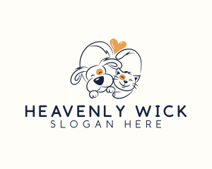 Pet Love Veterinarian logo design