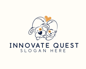 Pet Love Veterinarian logo design