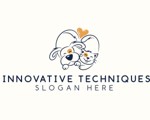 Pet Love Veterinarian logo design