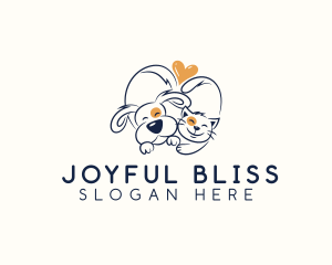 Pet Love Veterinarian logo design