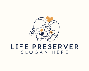 Pet Love Veterinarian logo design