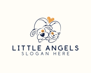 Pet Love Veterinarian logo design