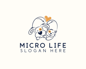 Pet Love Veterinarian logo design