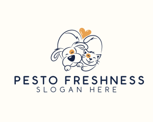 Pet Love Veterinarian logo design