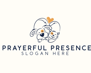 Pet Love Veterinarian logo design