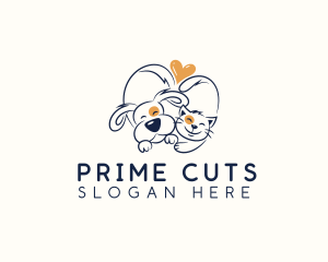 Pet Love Veterinarian logo design