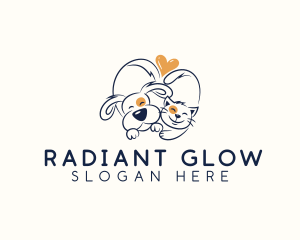 Pet Love Veterinarian logo design