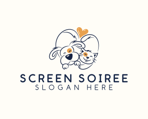 Pet Love Veterinarian logo design