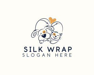 Pet Love Veterinarian logo design