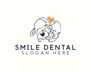 Pet Love Veterinarian logo design