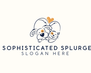 Pet Love Veterinarian logo design