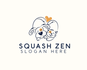 Pet Love Veterinarian logo design