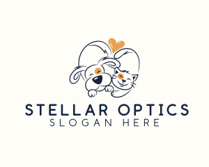 Pet Love Veterinarian logo design