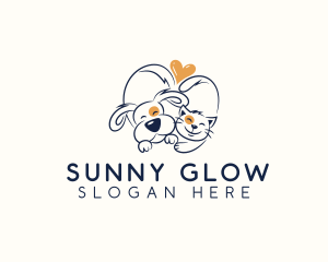 Pet Love Veterinarian logo design