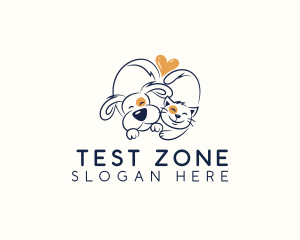 Pet Love Veterinarian logo design