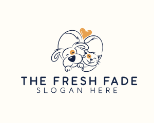 Pet Love Veterinarian logo design