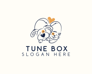 Pet Love Veterinarian logo design