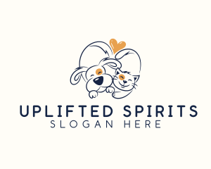 Pet Love Veterinarian logo design