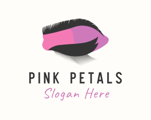 Pink Beauty Eyelash logo design