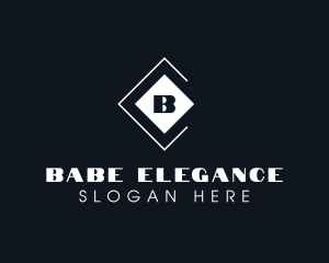 Elegant Modern Diamond Brand logo design